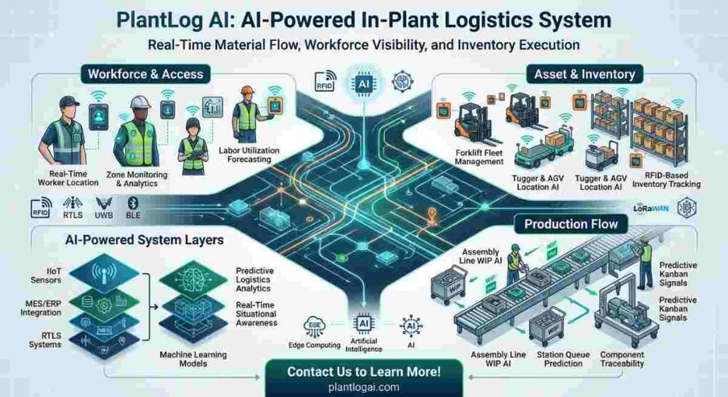 AI-Powered In-Plant Logistics System